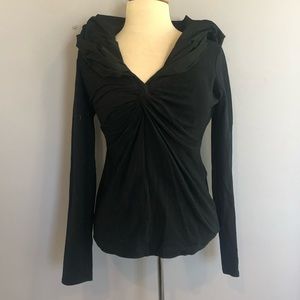 Black Collard CAbi Blouse